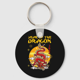Chinese New Year 2024 Year Of Dragon Lunar New Yea Keychain