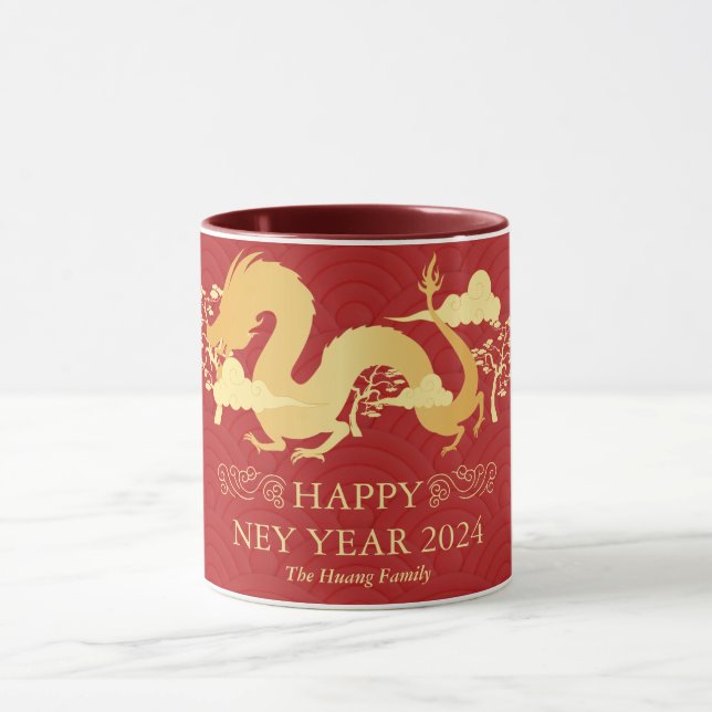 Chinese New Year 2024, Year Of The Dragon Mug (Center)