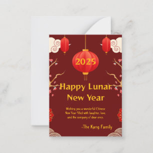 Chinese New year 2025 Card