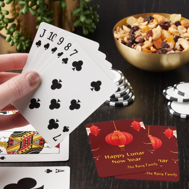 Chinese New year  2025 Playing Cards (In Situ)