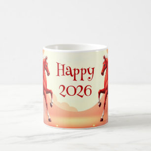 Chinese new year 2026 coffee mug