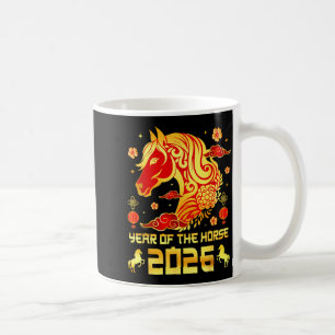 Chinese New Year 2026 Horse Happy Chinese New Year Coffee Mug