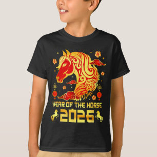 Chinese New Year 2026 Horse Happy Chinese New Year T-Shirt