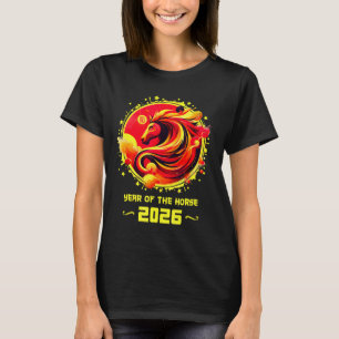Chinese New Year 2026 Horse Happy Chinese New Year T-Shirt