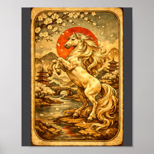Chinese New Year 2026 Of The Horse Lunar New Year Poster