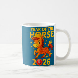 Chinese New Year 2026 Year Of The Horse  Coffee Mug