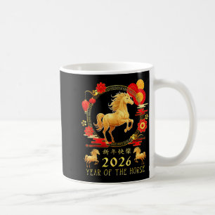 Chinese New Year 2026 Year Of The Horse For Women  Coffee Mug
