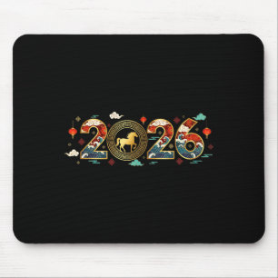 Chinese New Year 2026 Year of The Horse Mouse Pad
