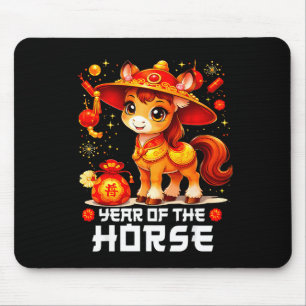 Chinese New Year 2026 Year Of The Horse  Mouse Pad