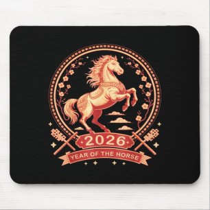 Chinese New Year 2026 Year Of The Horse Mouse Pad