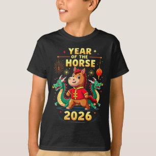 Chinese New Year 2026 Year Of The Horse  T-Shirt