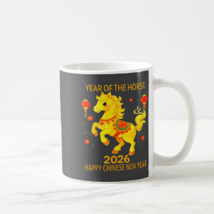 Chinese New Year Clothing Year Of The Horse 2026 Coffee Mug