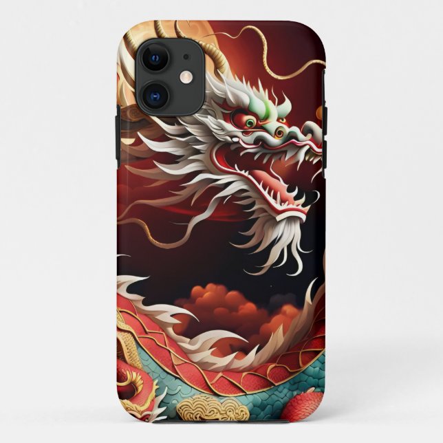 Chinese New Year Dragon 2024 iPC03 Case-Mate iPhone Case (Back)