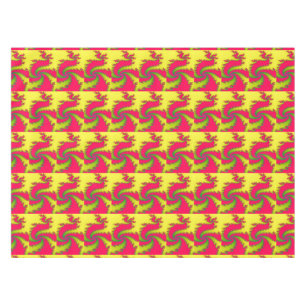 Chinese New Year Dragon Fractal Tablecloth