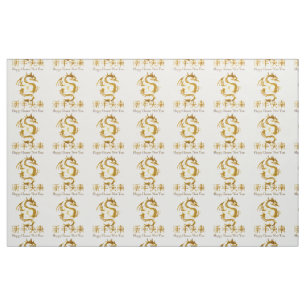 Chinese New Year Dragon Thunder_Cove Fabric
