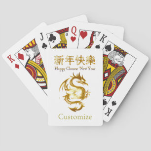 Chinese New Year Dragon Thunder_Cove Playing Cards