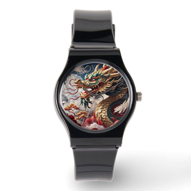 Chinese New Year Dragon Zodiac Birthday Watch (Front)