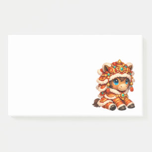 Chinese New Year Horse 2026 Zodiac Post-it Notes
