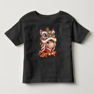 Chinese New Year Horse 2026 Zodiac Toddler T-shirt