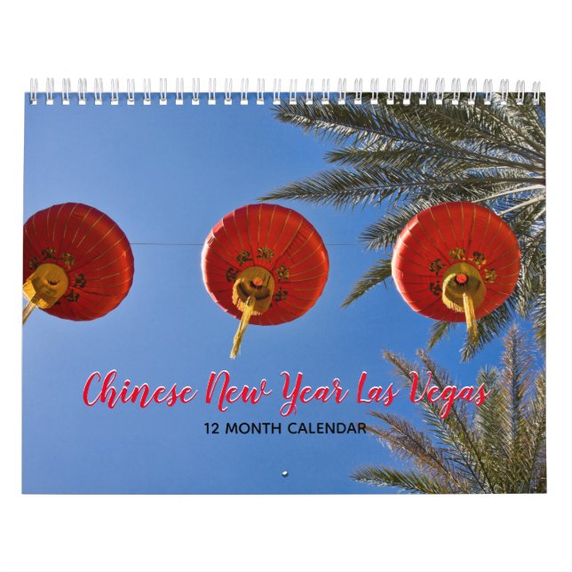 Chinese New Year Las Vegas Calendar (Cover)