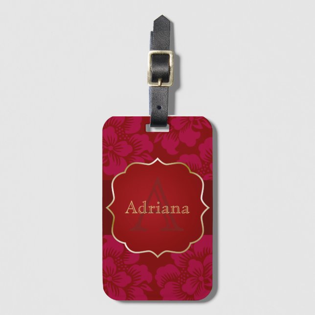 Chinese New Year Luggage Tag (Front Vertical)