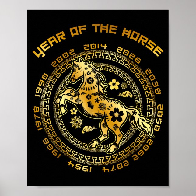 Chinese New Year Lunar New Year 2026 Year Of The H Poster (Front)
