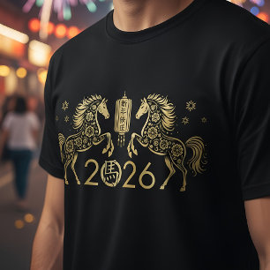 Chinese New year of the Fire Horse 2026 T-Shirt