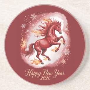 Chinese New year of the Horse 2026 Coaster