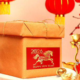 Chinese New year of the Horse 2026 Sticker