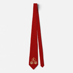Chinese New Year of the Rabbit 2023  Tie