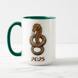 Chinese New Year Of The Snake 2025 Mug
