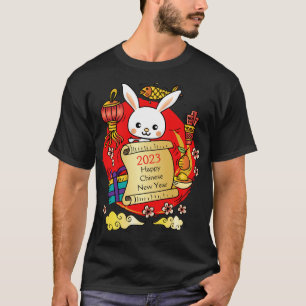 Chinese New Year Rabbit Cartoon T-Shirt