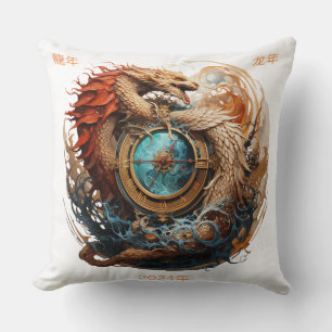 Chinese New Year Throw Pillow