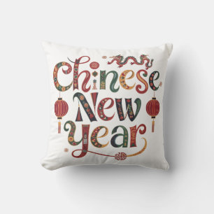 Chinese New year Throw Pillow