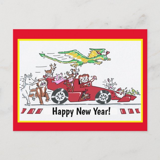 Chinese New Year - Year of the Tiger Postcard (Front)