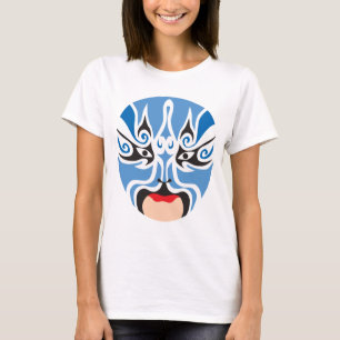 Chinese Opera Mask from the Mascarata™ Collectio T-Shirt