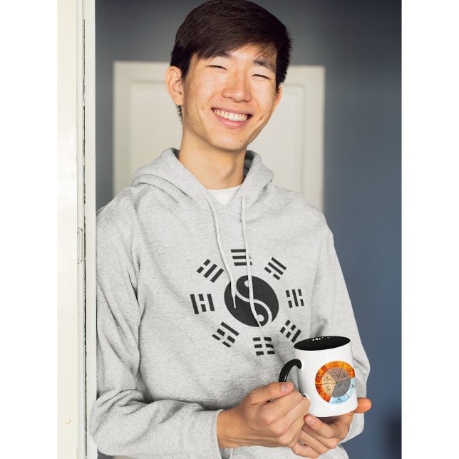 chinese organ clock meridians acupuncture elements Two-Tone coffee mug (Creator Uploaded)
