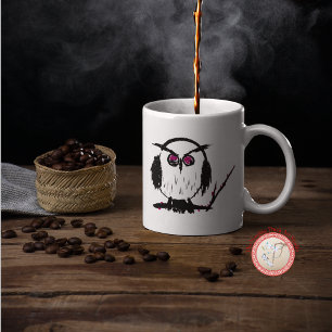 Chinese Owl Bone China Mug