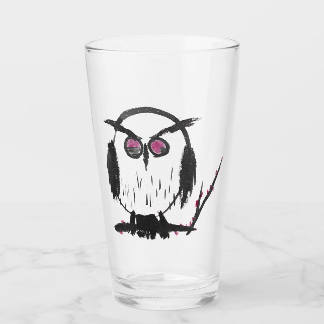 Chinese Owl Glass (Front)
