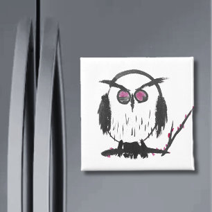 Chinese Owl - Magnet