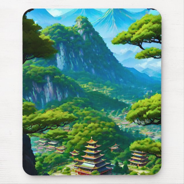 Chinese Palace Valley  Mouse Pad (Front)