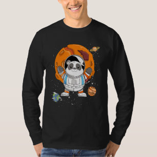 Chinese Panda Outer Space Science Zoo Animal Cute T-Shirt
