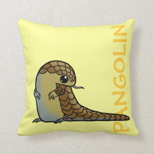 Chinese Pangolin Pillow