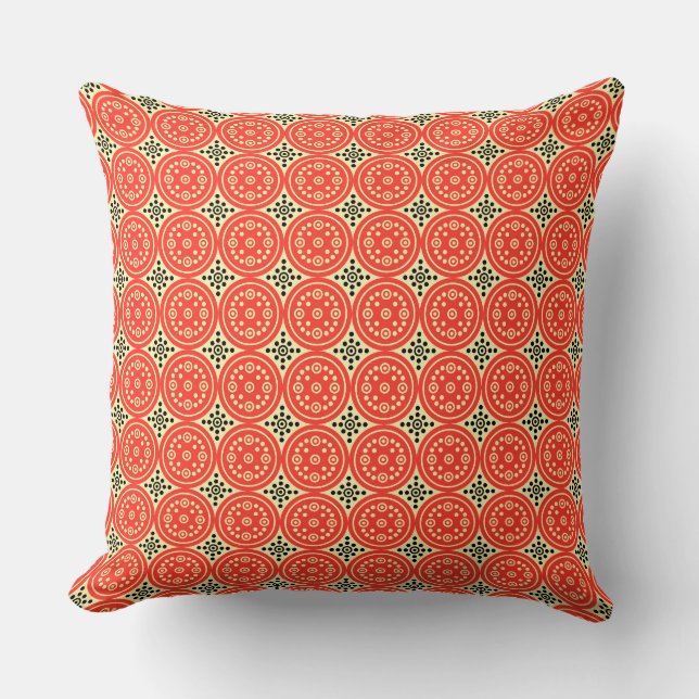 chinese pattern Design 64 Throw Pillow (Front)