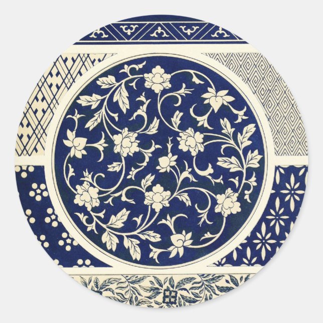 Chinese pattern Sticker (Front)