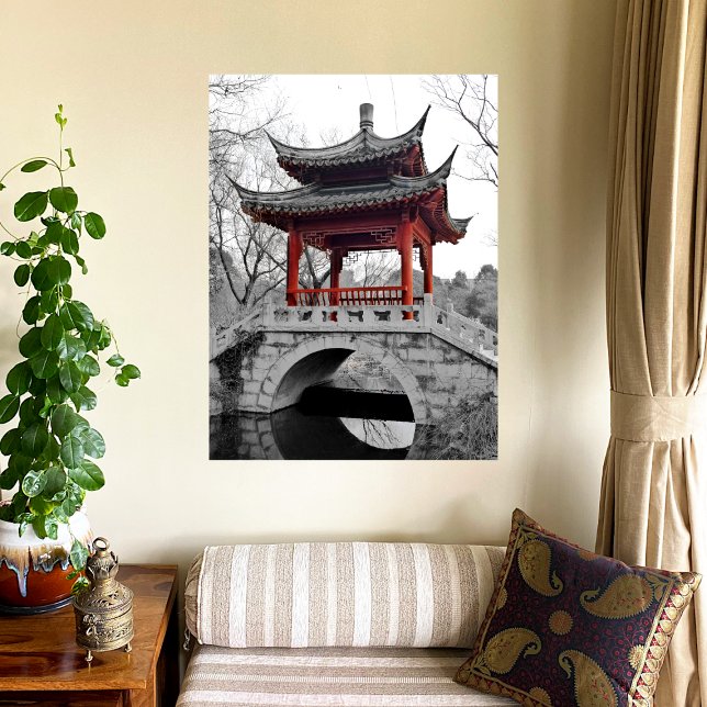 Chinese Pavilion Canvas Print (Creator Uploaded)
