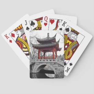 Chinese Pavilion Playing Cards