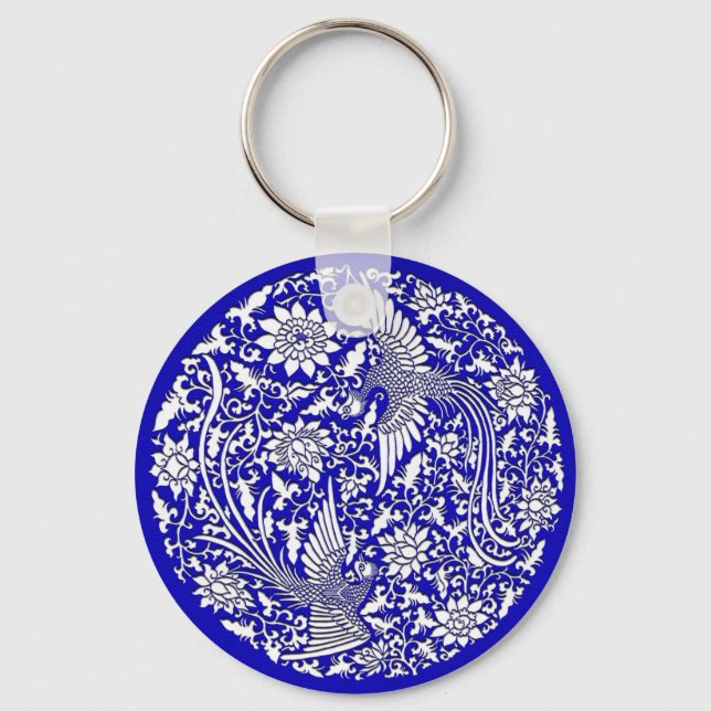Chinese phoenix keychain (Front)
