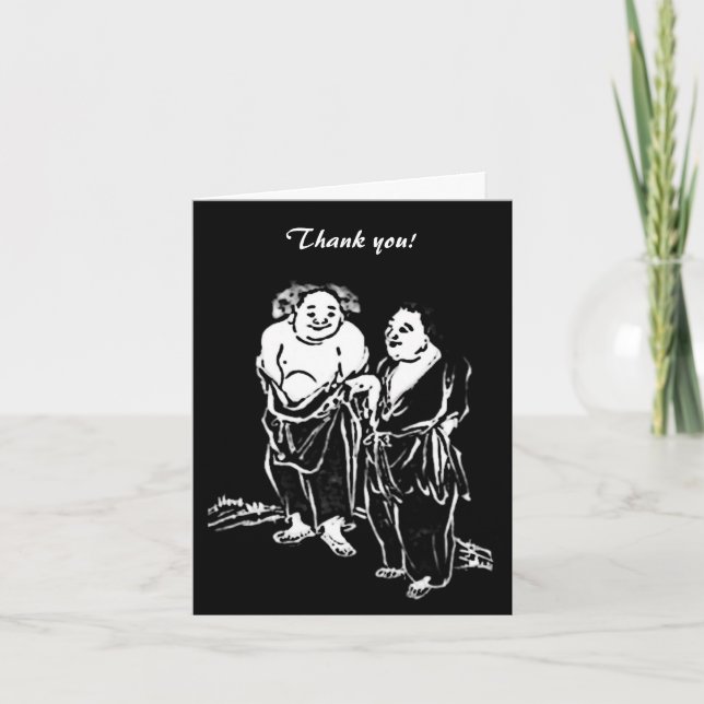 Chinese Poets Thank You Card (Front)