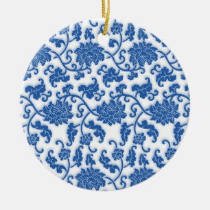 Chinese Porcelain Pattern Ceramic Ornament